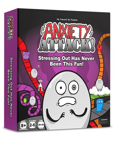 The Awkward Yeti Anxiety Attack! Card Game, A Family Fun