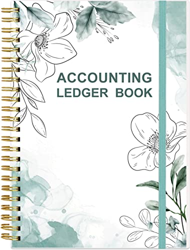 Accounting Ledger Book - A5 Accounting Log Journal for Small